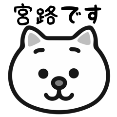 Miyajin cat stickers