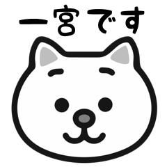 Ichinomiya cat stickers