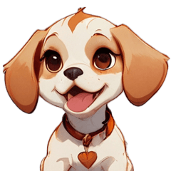 Beagle dog stickers By Nimobeagle