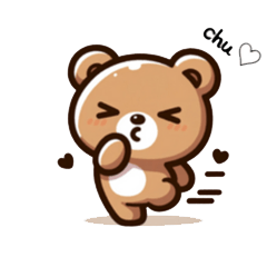Enchanting Bear Sticker
