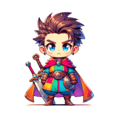 Hero's Quest: Adventurous Sticker