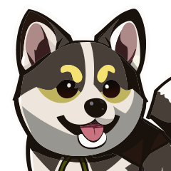 Animal Stickers (Dog 1)