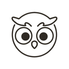 おうるちゃんシンプルスタンプ