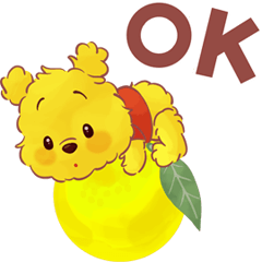 Fluffy Winnie the Pooh (Citrus)