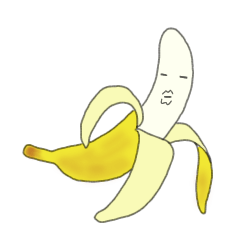 The tired banana