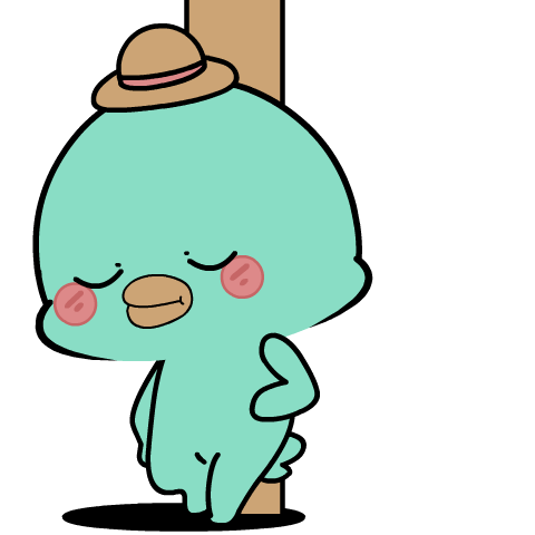 Green Bird : Pop-up stickers