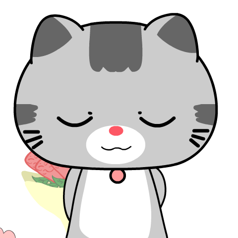 Cute Taby Cat : Pop-up stickers