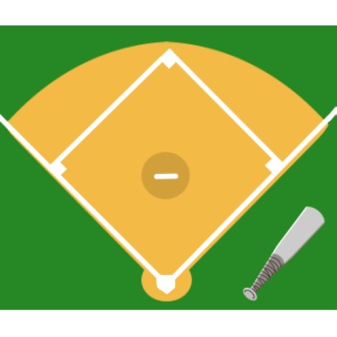 BASEBALL POP UP STICKER