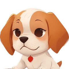 Cute Beagle dog stickers By Nimo4