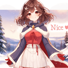 Uptown girl 8 Stiker LINE LINE STORE