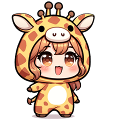 Giraffe Girl's Cute Life