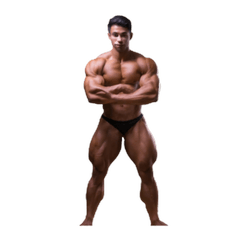 Expressions of Bodybuilders