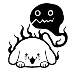 Ghost with Dog