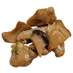 食物系列 : 一些香煎杏鮑菇