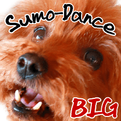 Sumo-Dance BIG - Sumomo's Sticker