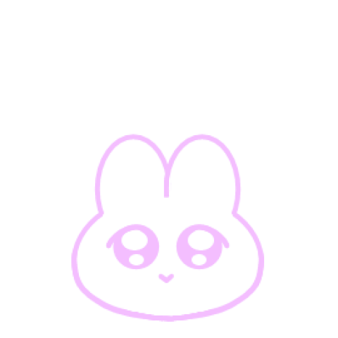 YUMEKAWA BUNNY POP UP STICKER