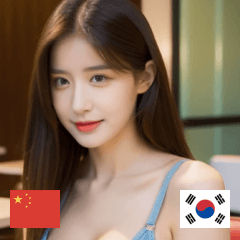 CN KR Korean real girlfriend