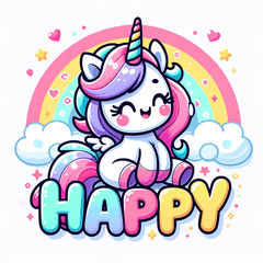 Everyday Rainbow Unicorn