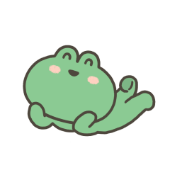 giwawa frog7 sticker