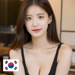 KR tank top model girl 2