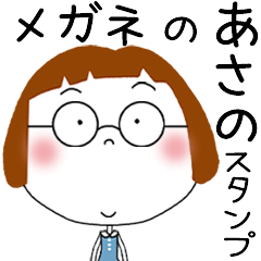 ASANO's GLASSES STICKER!