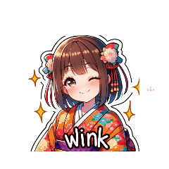 "Kimono Beauty Girl"