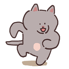 Daily Stickers: Taiwan Dog & Orange Cat