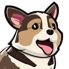 Animal Stickers (Dog 2)