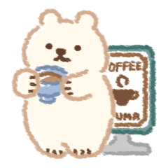 coffee shop and bear