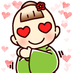 Ume-chan 11.Heart and feelings stamp.