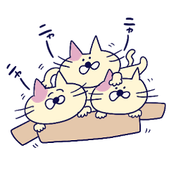 ねこちゃんのスタンプー猫の日ー6