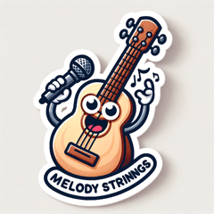 Melodic Friends: Musical Stickers