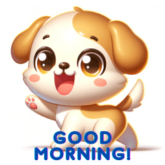 puppy daily life Sticker ver1