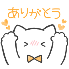 orange color sticker(cat)(daily)