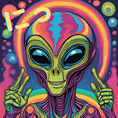 Psychedelic Alien2