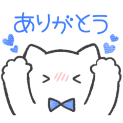 blue color sticker(cat)(daily)