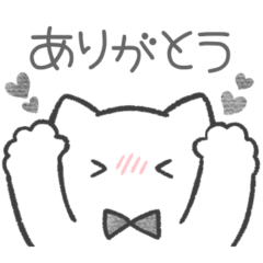 black color sticker(cat)(daily)