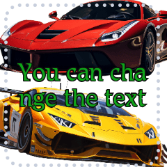 Sports Car Italia 2 [Can change text]