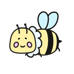 Bee Sticker cute