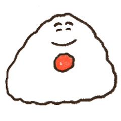 kawaii onigiri sticker  Modified version