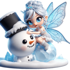 ice fairy daily life Sticker ver1