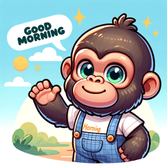 Gorilla's Daily Greetings