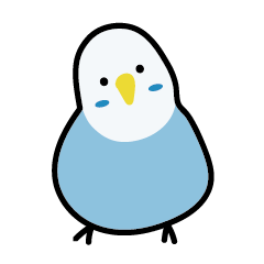 blue budgie