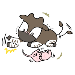 Okapi and Naked mole rat(no text ver)
