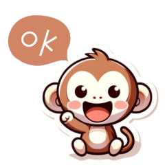 Monkey Stamp ver2