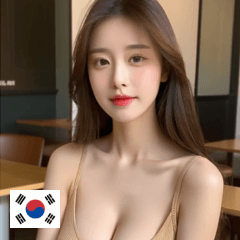 KR 23 year old cafe girl