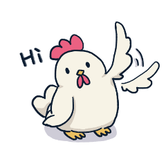 little white chicken