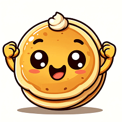 Bring joy to  pancake characters