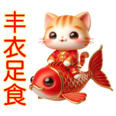 Cute Cat : Chinese New Year (Big-TW)
