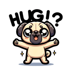 Pug and Hug 3